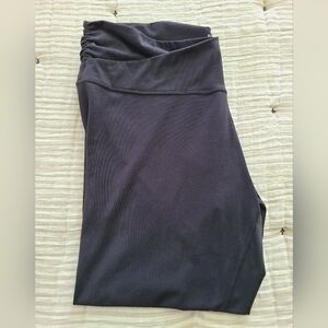 Ododos Leggings Wrap Front Women Sz 2Xl Black